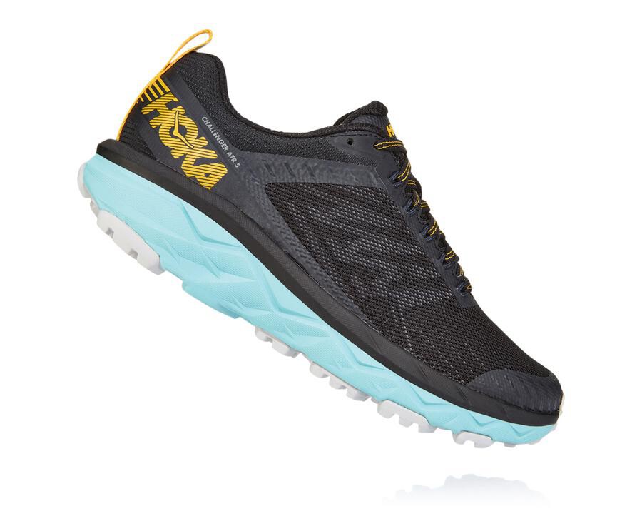 Tenis Hoka One One Trail Mujer Negros - Challenger Atr 5 - XESL48327